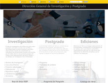 Tablet Screenshot of investigacion.uctemuco.cl